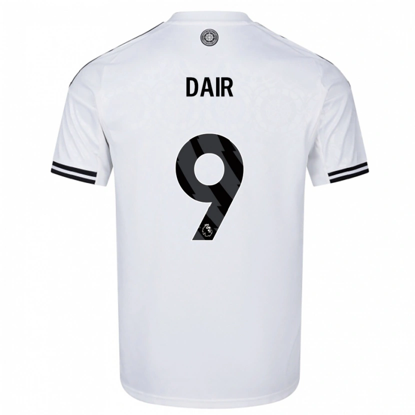Danxen Pánské Brodie Dair #9 Bílá Černá Domů Hráčské Dresy 2025/26 Dres
