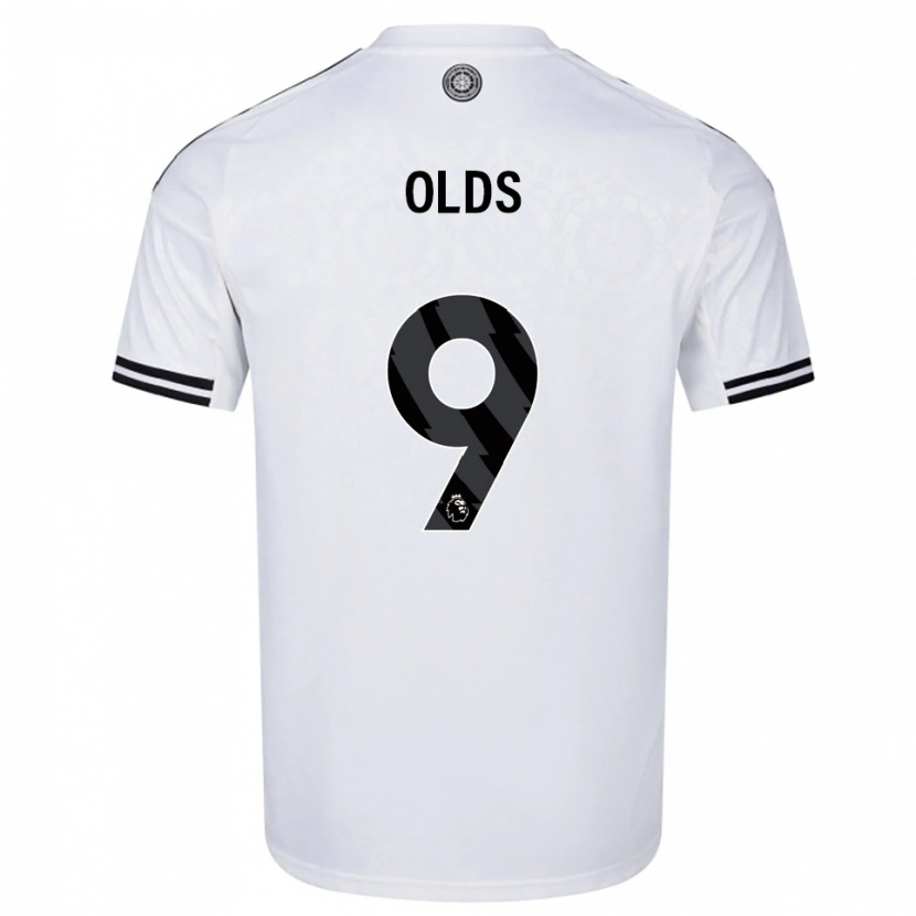 Danxen Pánské Ellie Olds #9 Bílá Černá Domů Hráčské Dresy 2025/26 Dres