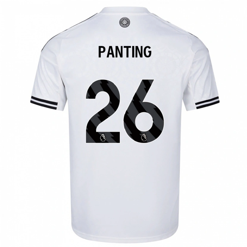 Danxen Pánské Rachel Panting #26 Bílá Černá Domů Hráčské Dresy 2025/26 Dres