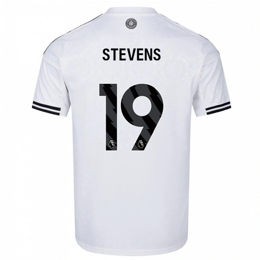 Danxen Pánské Lily Stevens #19 Bílá Černá Domů Hráčské Dresy 2025/26 Dres