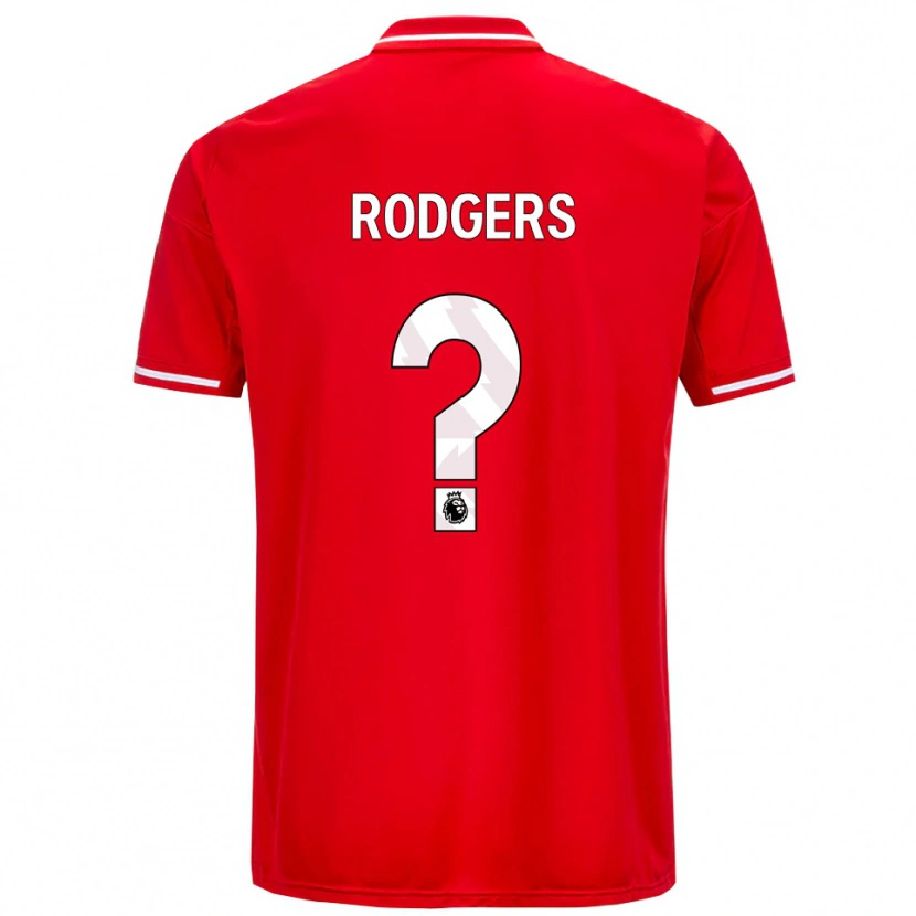 Danxen Pánské Amy Rodgers #0 Červená Bílá Domů Hráčské Dresy 2025/26 Dres