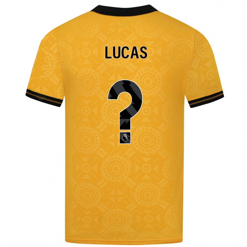 Danxen Pánské Lucas Scicluna #0 Žlutá Černá Domů Hráčské Dresy 2025/26 Dres