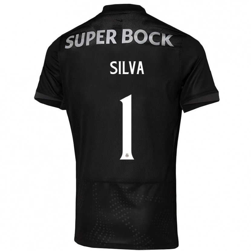 Danxen Pánské Rui Silva #1 Černá Bílá Daleko Hráčské Dresy 2025/26 Dres