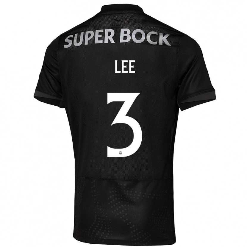 Danxen Pánské Afonso Lee #3 Černá Bílá Daleko Hráčské Dresy 2025/26 Dres