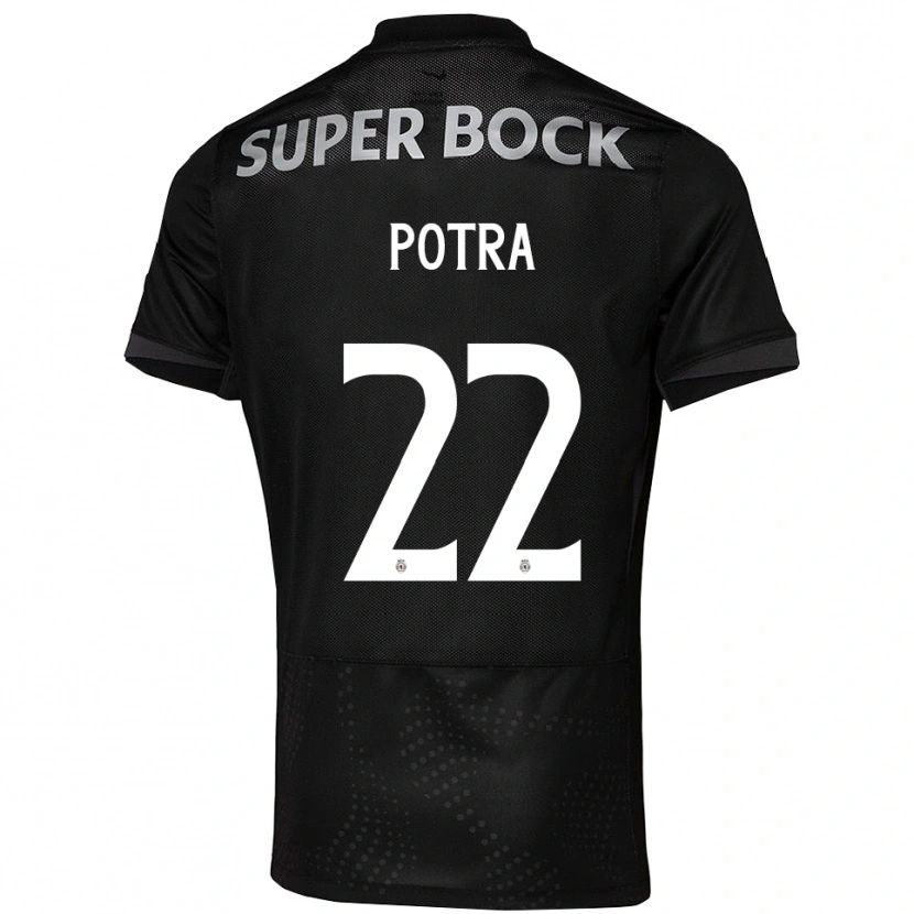 Danxen Pánské Catarina Potra #22 Černá Bílá Daleko Hráčské Dresy 2025/26 Dres