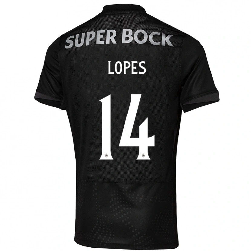 Danxen Pánské Winilson Lopes #14 Černá Bílá Daleko Hráčské Dresy 2025/26 Dres