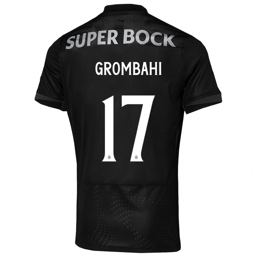 Danxen Pánské Chris Grombahi #17 Černá Bílá Daleko Hráčské Dresy 2025/26 Dres