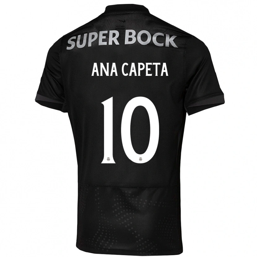 Danxen Pánské Ana Capeta #10 Černá Bílá Daleko Hráčské Dresy 2025/26 Dres