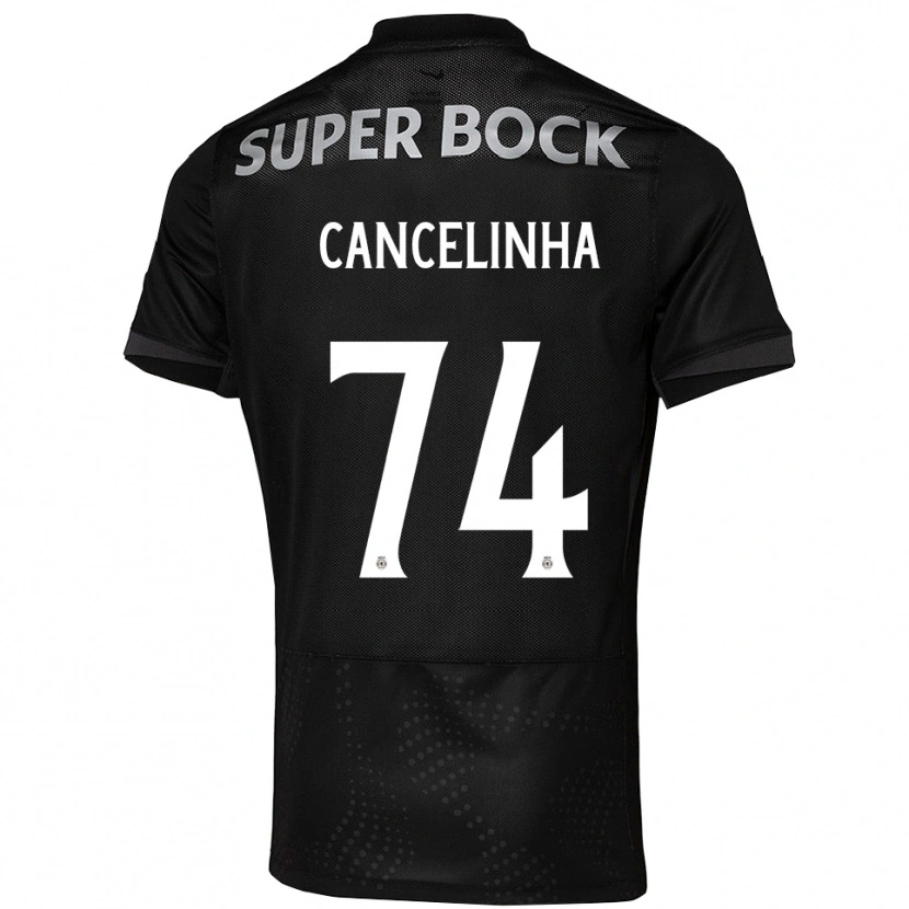 Danxen Pánské Érica Cancelinha #74 Černá Bílá Daleko Hráčské Dresy 2025/26 Dres