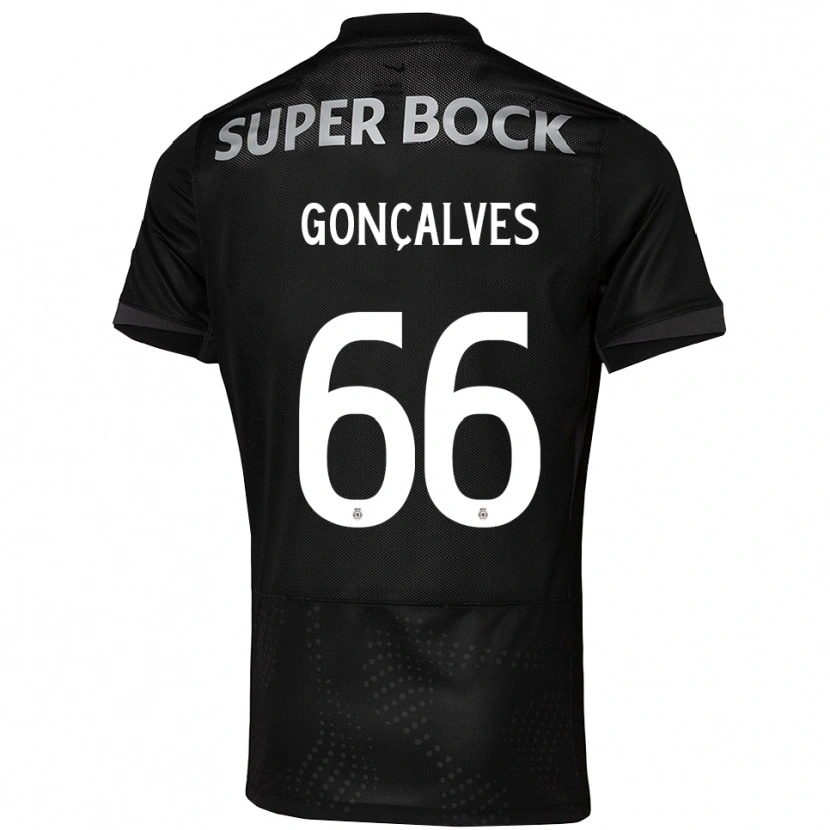Danxen Pánské Iara Gonçalves #66 Černá Bílá Daleko Hráčské Dresy 2025/26 Dres