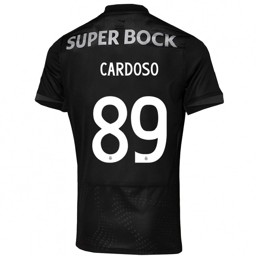 Danxen Pánské Nilton Cardoso #89 Černá Bílá Daleko Hráčské Dresy 2025/26 Dres