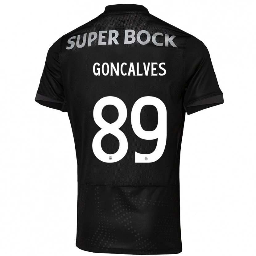 Danxen Pánské Andre Goncalves #89 Černá Bílá Daleko Hráčské Dresy 2025/26 Dres
