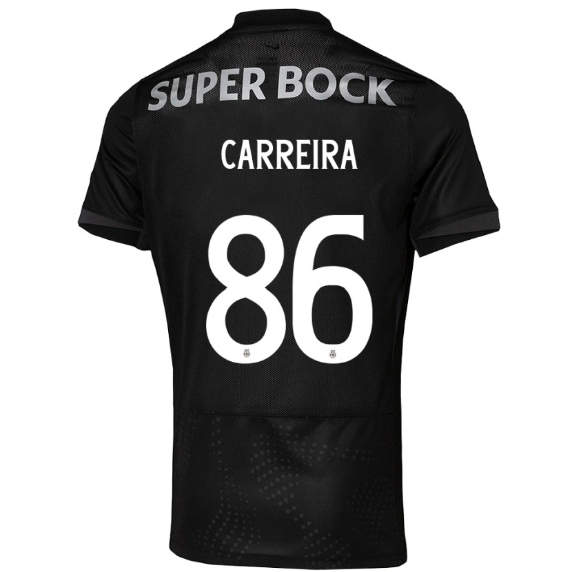 Danxen Pánské Eva Carreira #86 Černá Bílá Daleko Hráčské Dresy 2025/26 Dres