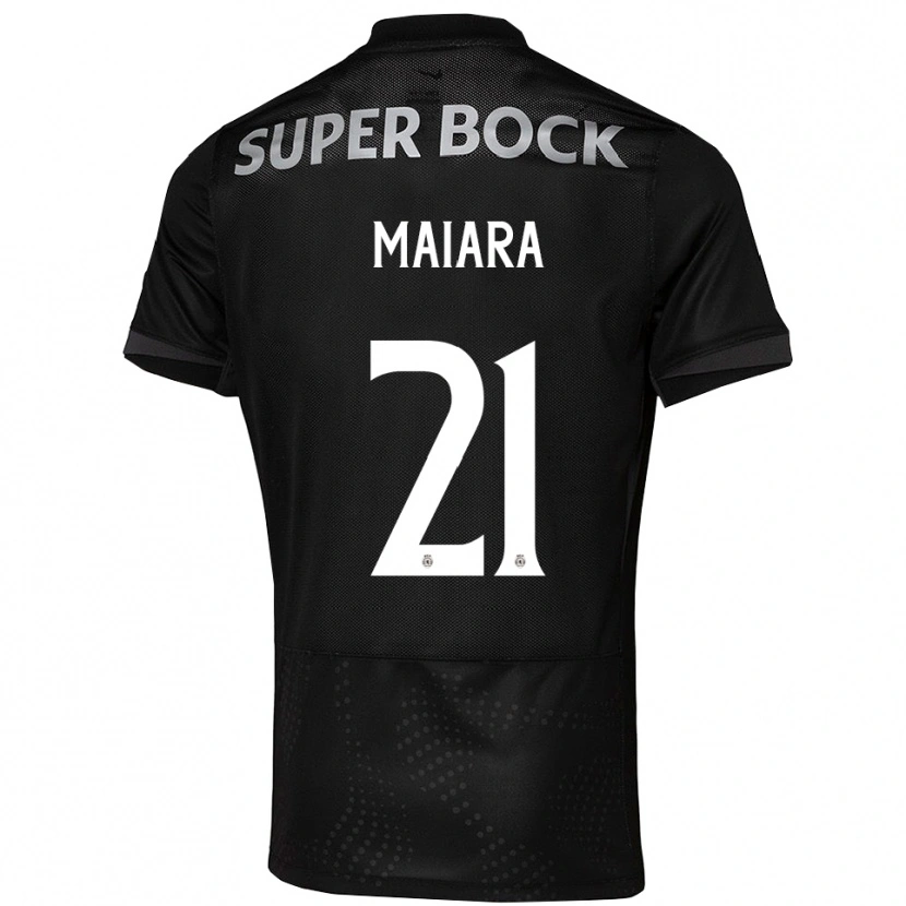 Danxen Pánské Maiara Carolina Niehues #21 Černá Bílá Daleko Hráčské Dresy 2025/26 Dres