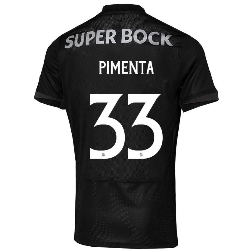 Danxen Pánské Carolina Pimenta #33 Černá Bílá Daleko Hráčské Dresy 2025/26 Dres