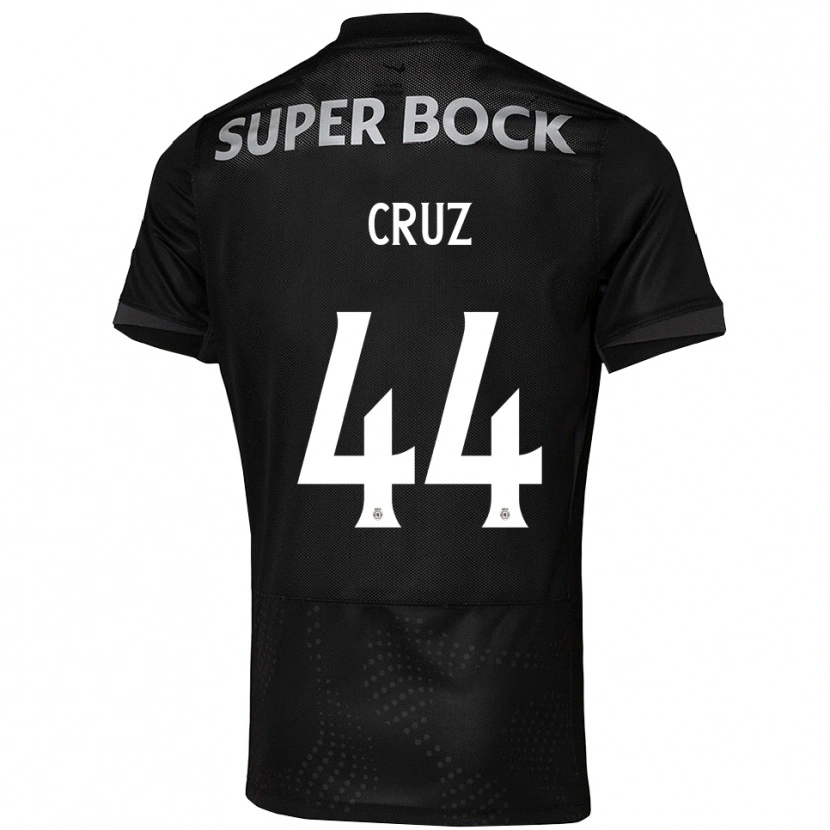 Danxen Pánské Marco Cruz #44 Černá Bílá Daleko Hráčské Dresy 2025/26 Dres