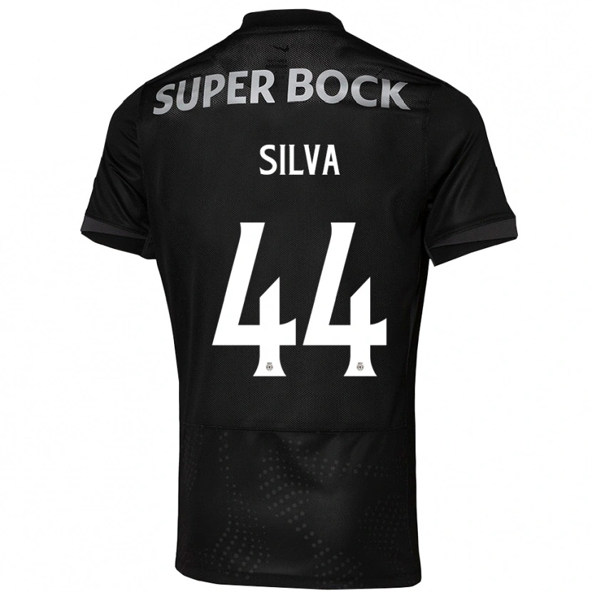 Danxen Pánské Pedro Silva #44 Černá Bílá Daleko Hráčské Dresy 2025/26 Dres