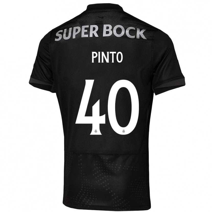 Danxen Pánské Rita Pinto De Almeida #40 Černá Bílá Daleko Hráčské Dresy 2025/26 Dres