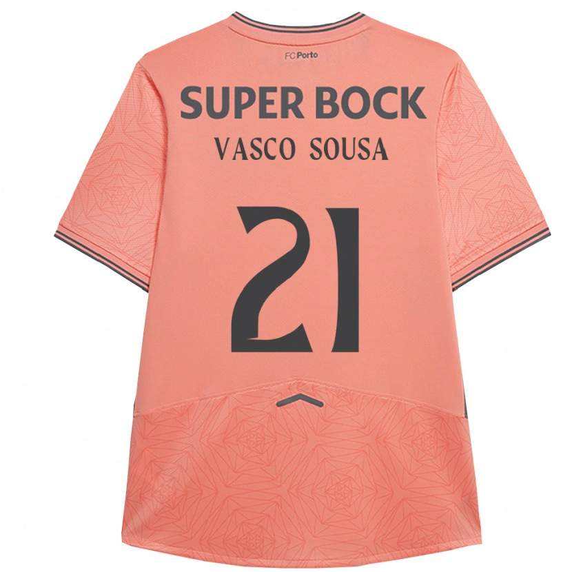 Danxen Pánské Vasco Sousa #21 Růžová Tmavě Modrá Daleko Hráčské Dresy 2025/26 Dres
