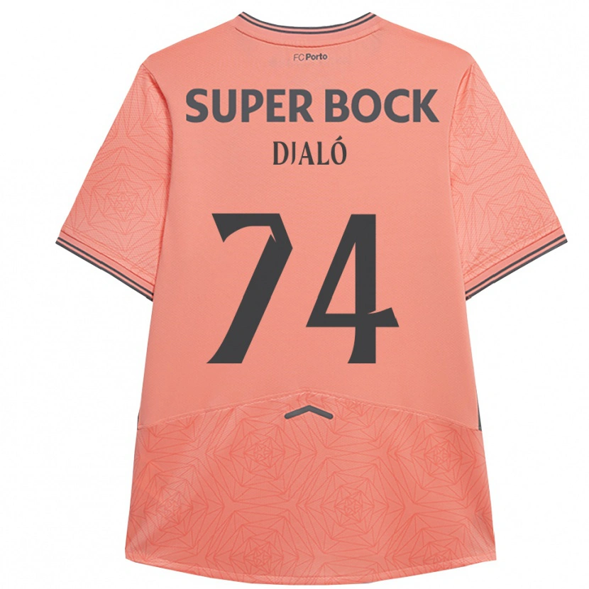 Danxen Pánské Ussumane Djaló #74 Růžová Tmavě Modrá Daleko Hráčské Dresy 2025/26 Dres