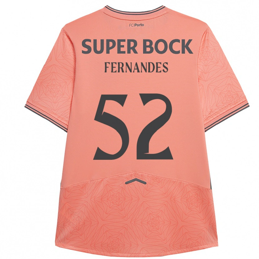 Danxen Pánské Martim Fernandes #52 Růžová Tmavě Modrá Daleko Hráčské Dresy 2025/26 Dres