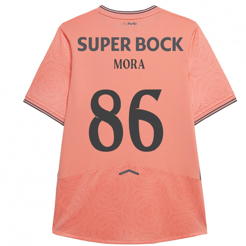 Danxen Pánské Rodrigo Mora #86 Růžová Tmavě Modrá Daleko Hráčské Dresy 2025/26 Dres