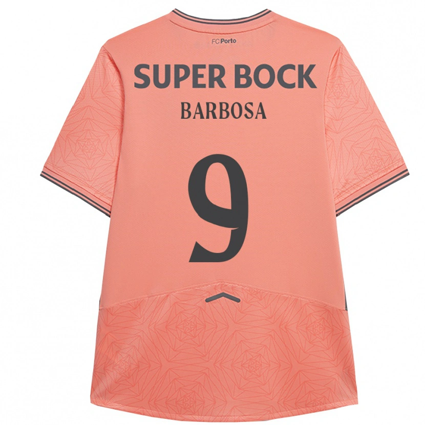 Danxen Pánské Rodrigo Barbosa #9 Růžová Tmavě Modrá Daleko Hráčské Dresy 2025/26 Dres
