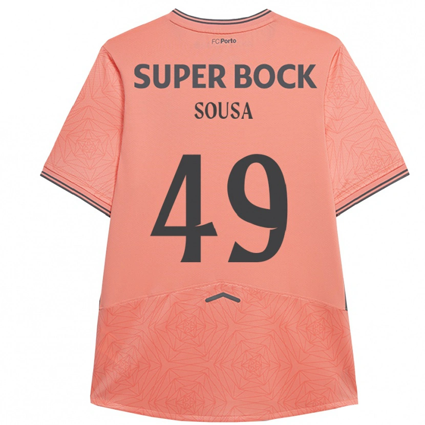 Danxen Pánské Gonçalo Sousa #49 Růžová Tmavě Modrá Daleko Hráčské Dresy 2025/26 Dres