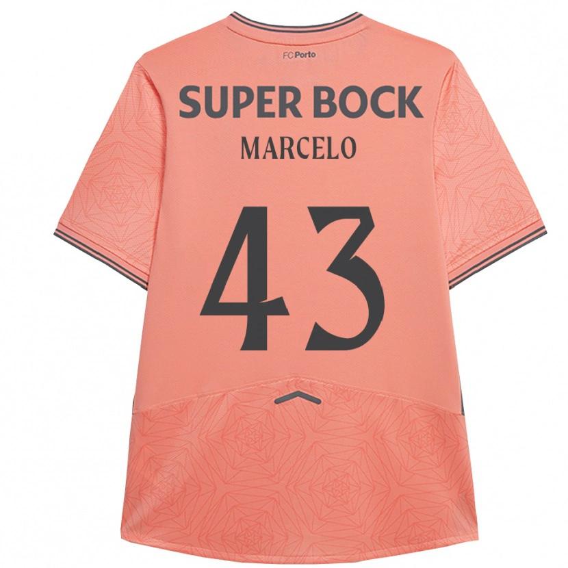 Danxen Pánské Joao Marcelo #43 Růžová Tmavě Modrá Daleko Hráčské Dresy 2025/26 Dres