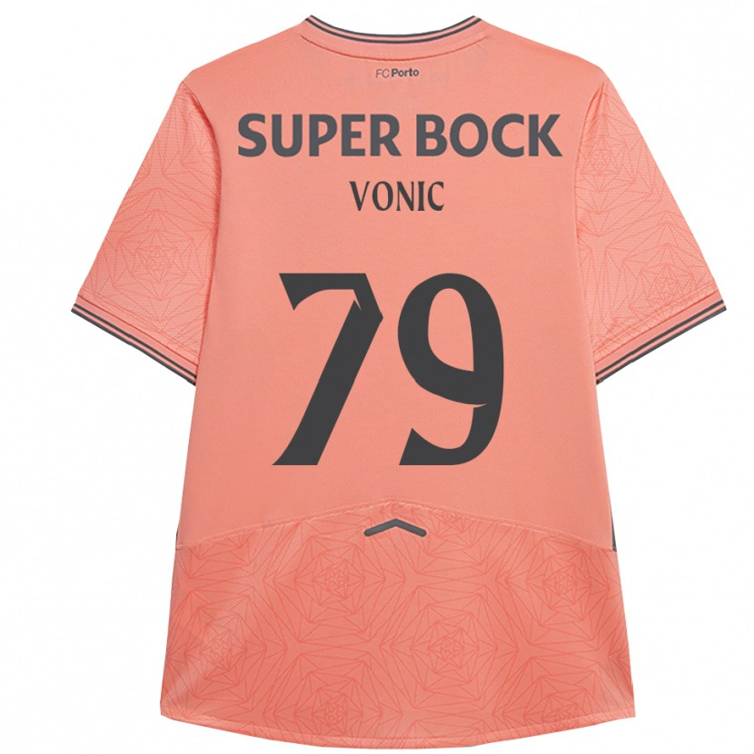 Danxen Pánské Leonardo Vonic #79 Růžová Tmavě Modrá Daleko Hráčské Dresy 2025/26 Dres