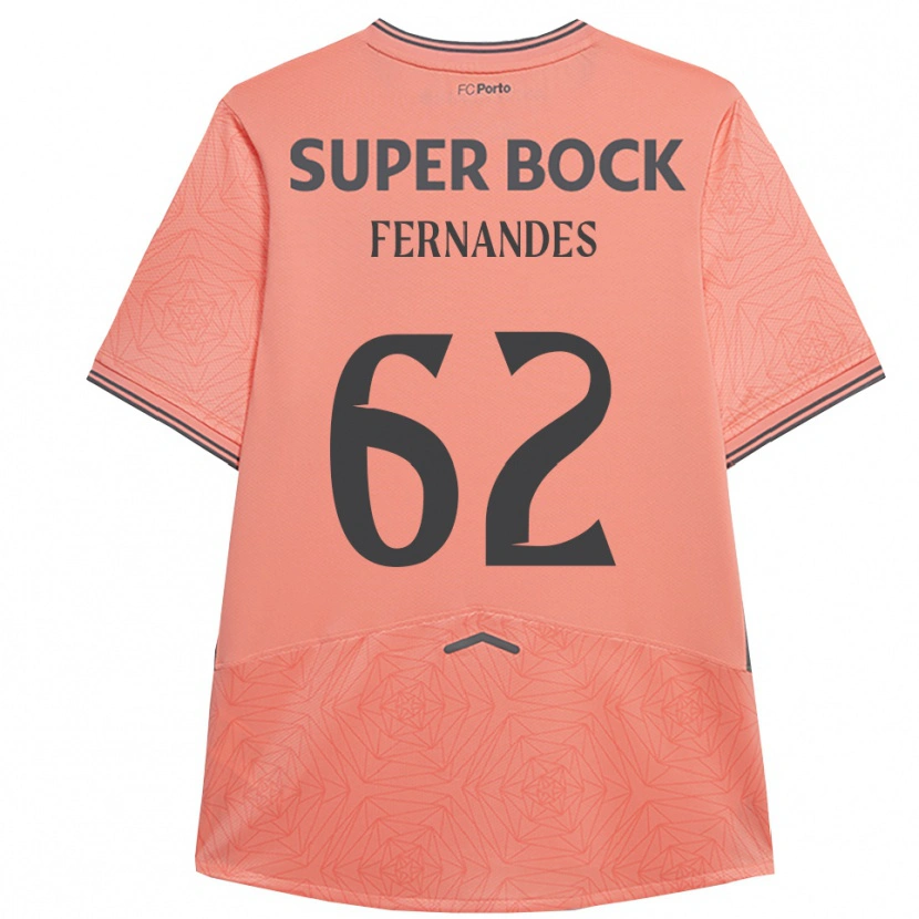 Danxen Pánské Rodrigo Fernandes #62 Růžová Tmavě Modrá Daleko Hráčské Dresy 2025/26 Dres