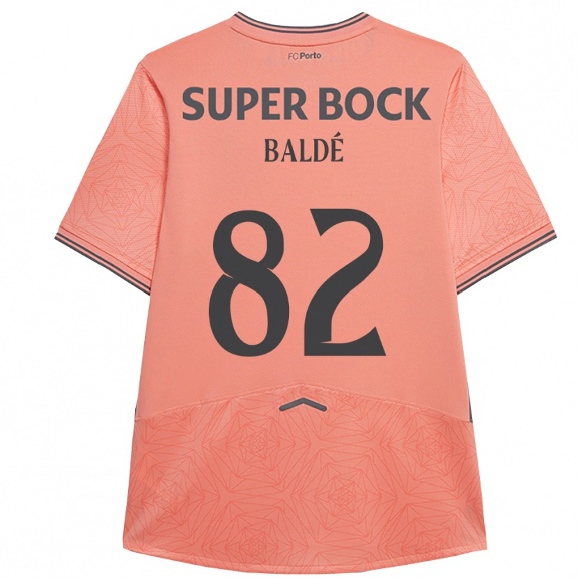 Danxen Pánské Alfa Baldé #82 Růžová Tmavě Modrá Daleko Hráčské Dresy 2025/26 Dres