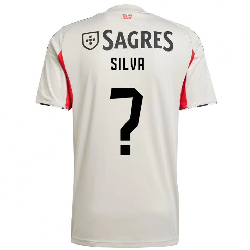 Danxen Pánské Cassiano Silva #0 Smetanově Bílá Červená Daleko Hráčské Dresy 2025/26 Dres