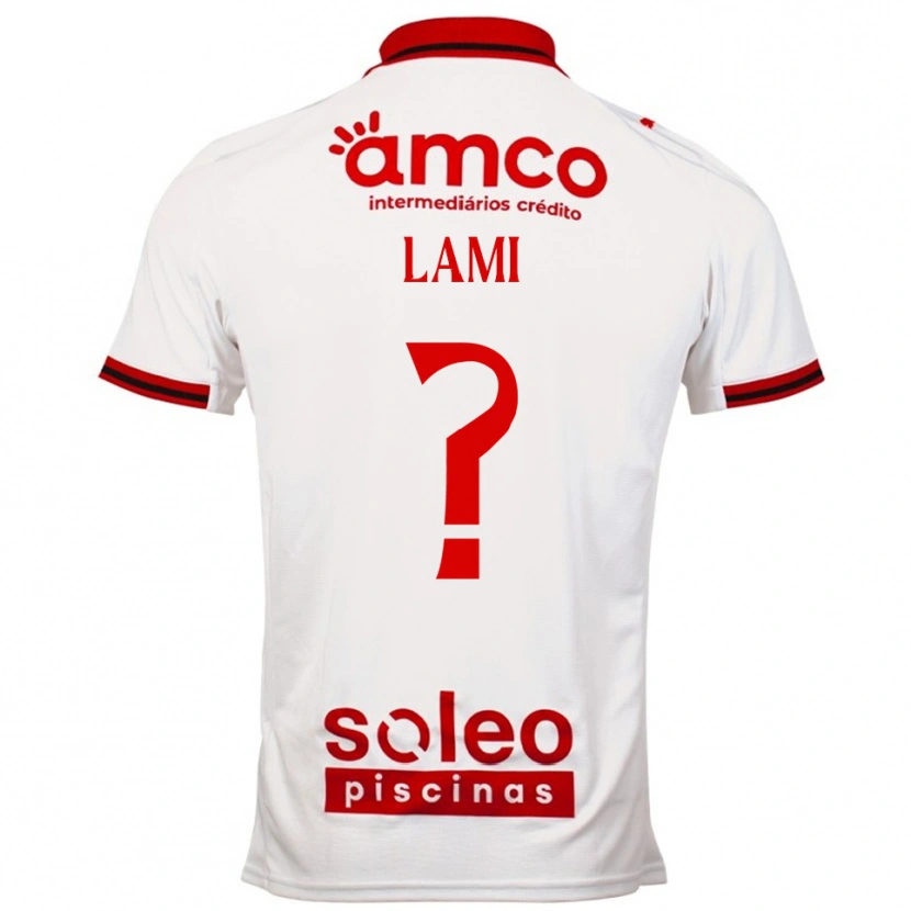 Danxen Pánské Dário Lami #0 Bílá Červená Daleko Hráčské Dresy 2025/26 Dres