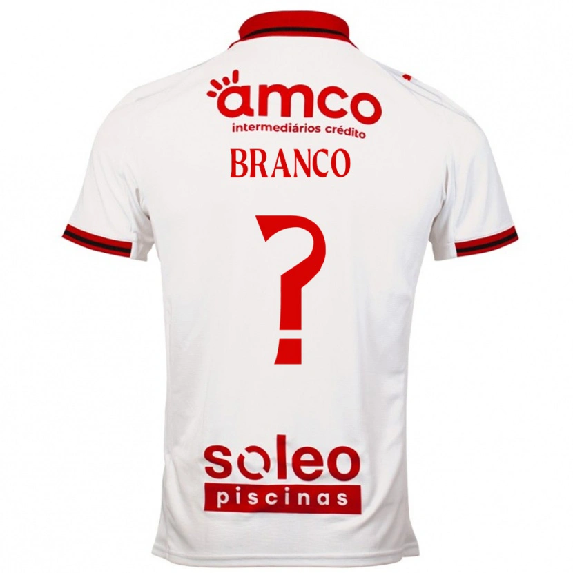 Danxen Pánské António Branco #0 Bílá Červená Daleko Hráčské Dresy 2025/26 Dres