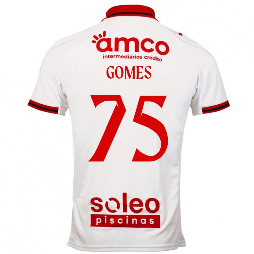 Danxen Pánské Tomás Müller #75 Bílá Červená Daleko Hráčské Dresy 2025/26 Dres