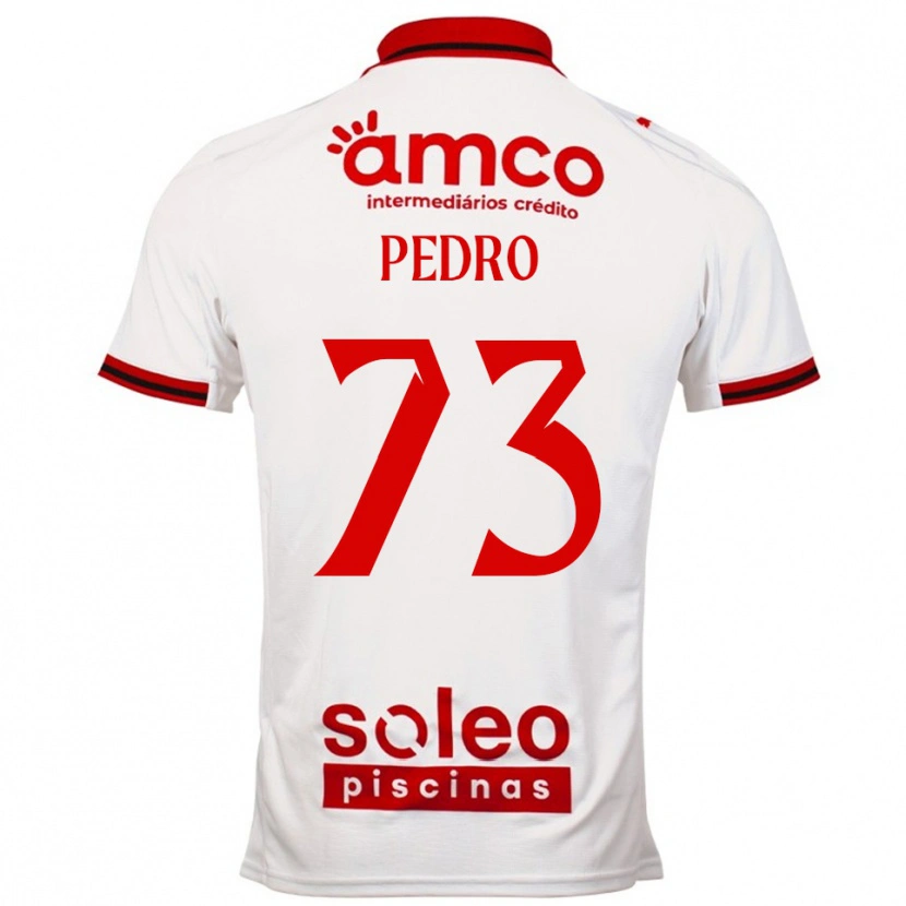 Danxen Pánské Zé Pedro #73 Bílá Červená Daleko Hráčské Dresy 2025/26 Dres