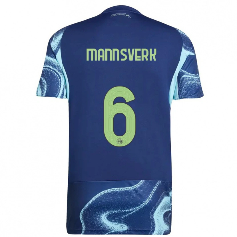 Danxen Pánské Sivert Mannsverk #6 Tmavě Modrá Nebesky Modrá Daleko Hráčské Dresy 2025/26 Dres