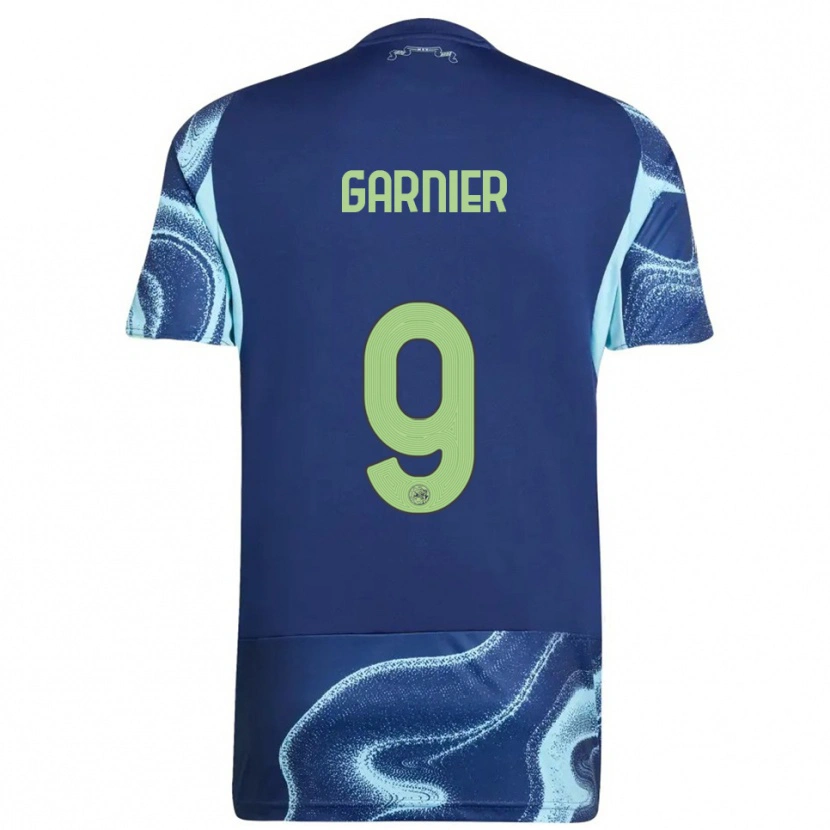 Danxen Pánské Roméo Garnier #9 Tmavě Modrá Nebesky Modrá Daleko Hráčské Dresy 2025/26 Dres
