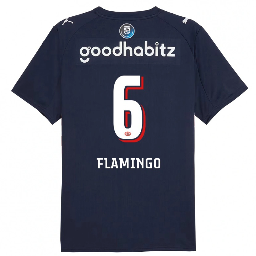 Danxen Pánské Ryan Flamingo #6 Tmavě Modrá Bílá Daleko Hráčské Dresy 2025/26 Dres