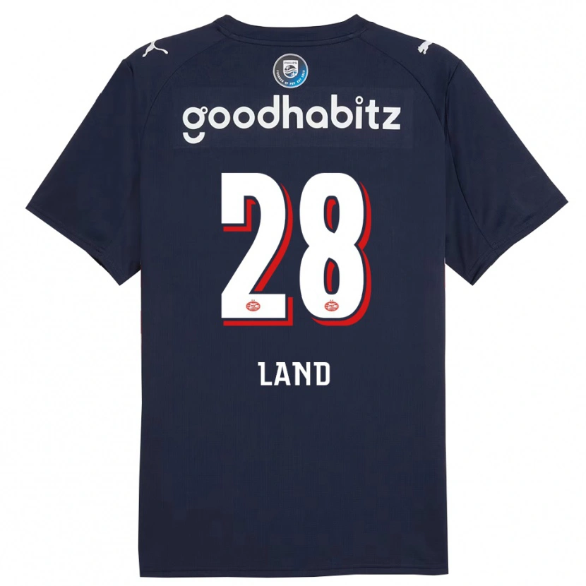 Danxen Pánské Tygo Land #28 Tmavě Modrá Bílá Daleko Hráčské Dresy 2025/26 Dres