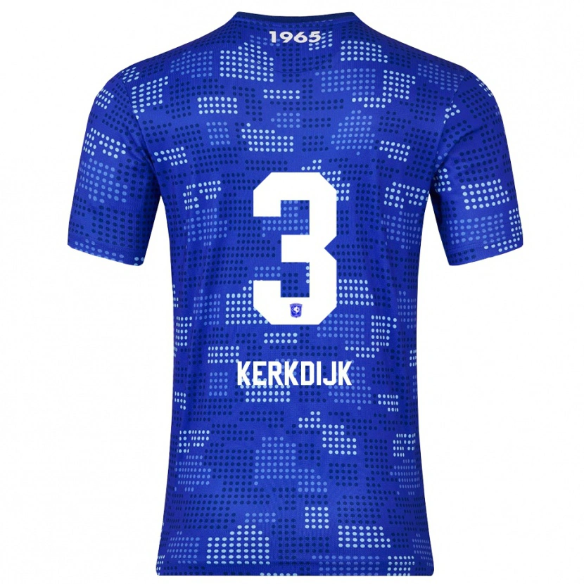 Danxen Pánské Danique Kerkdijk #3 Modrá Nebesky Modrá Daleko Hráčské Dresy 2025/26 Dres