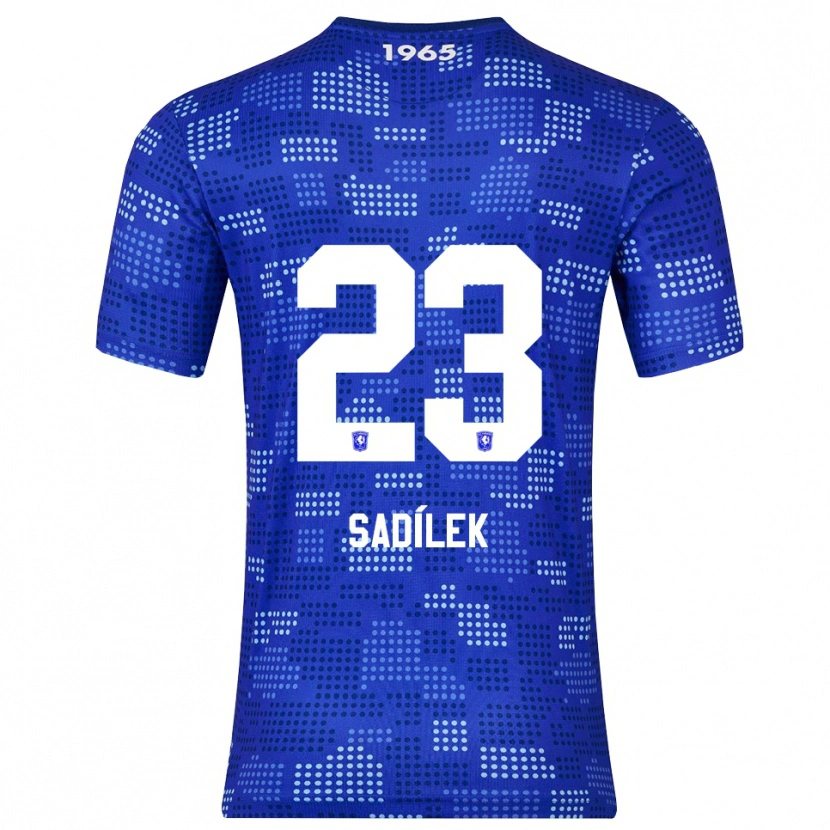 Danxen Pánské Michal Sadilek #23 Modrá Nebesky Modrá Daleko Hráčské Dresy 2025/26 Dres