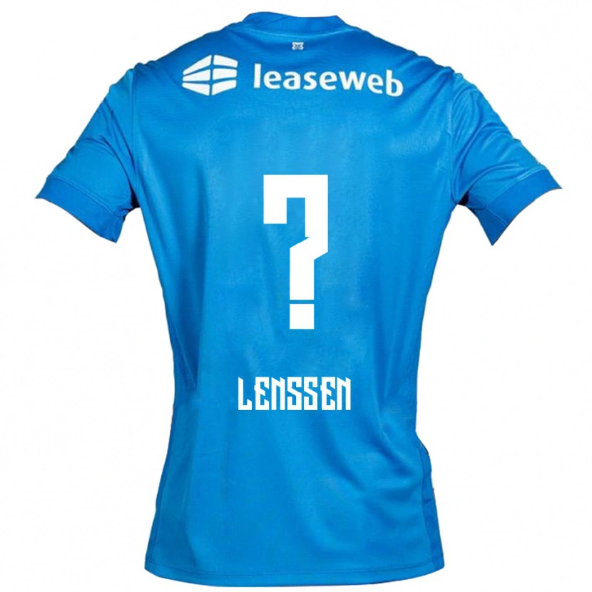 Danxen Pánské Lev Lenssen #0 Modrá Bílá Daleko Hráčské Dresy 2025/26 Dres