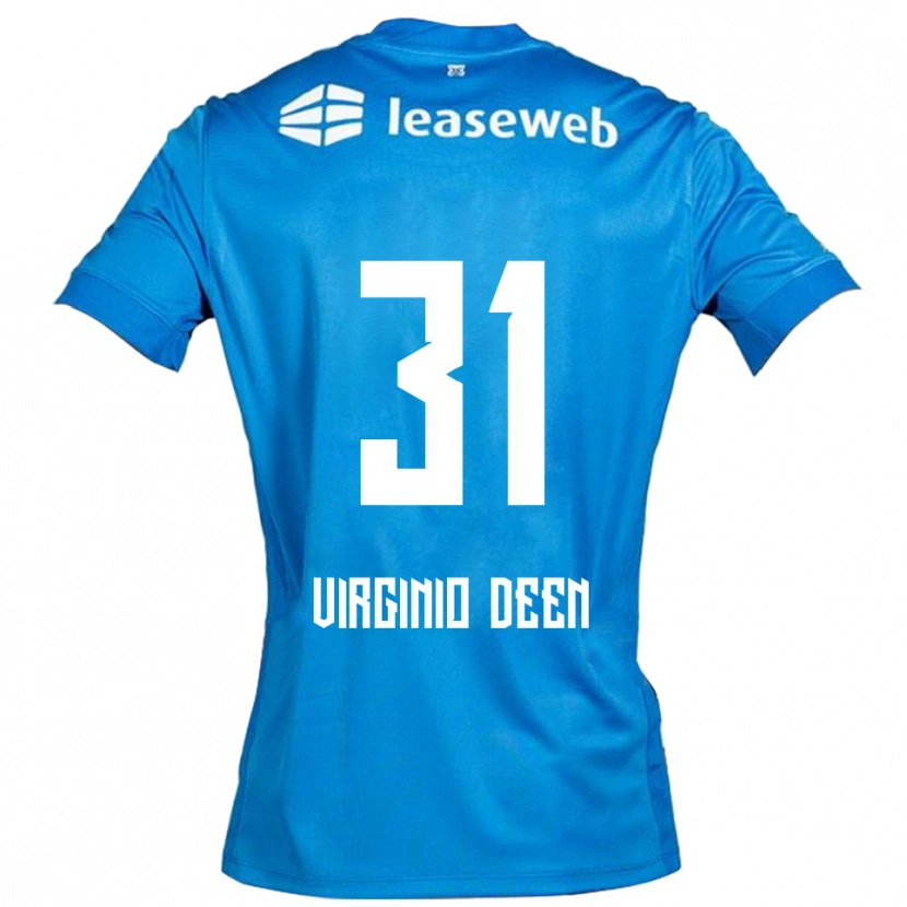 Danxen Pánské Daniël Virginio Deen #31 Modrá Bílá Daleko Hráčské Dresy 2025/26 Dres