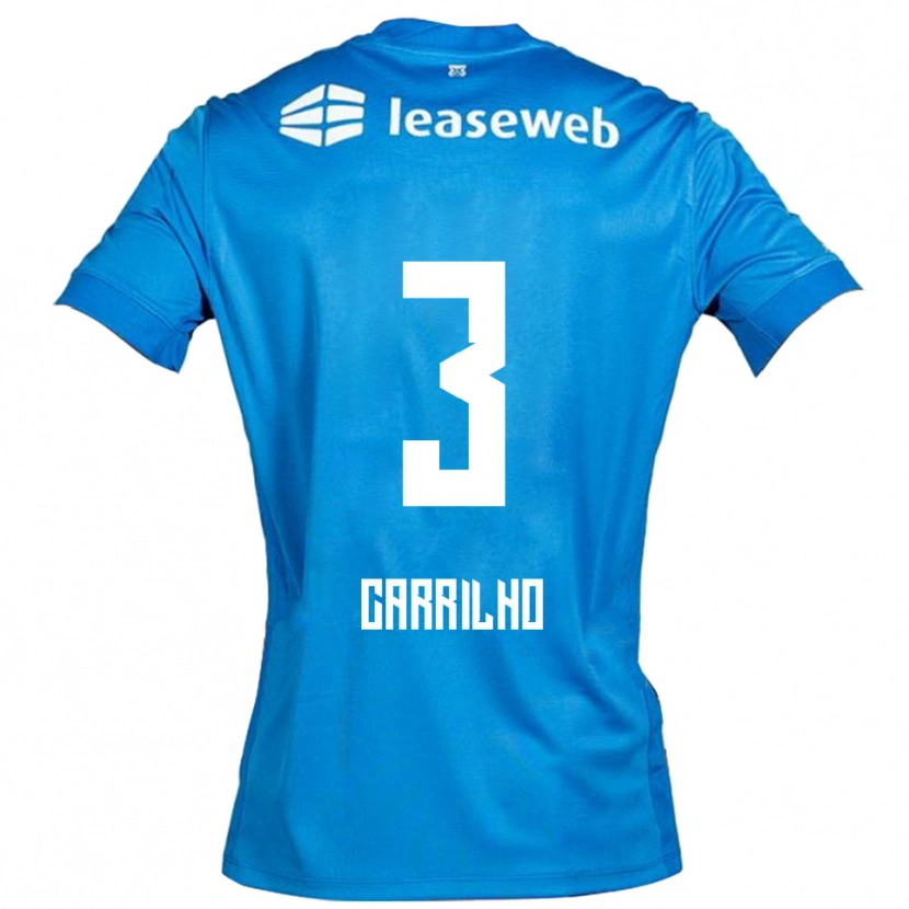 Danxen Pánské Calvin Carrilho #3 Modrá Bílá Daleko Hráčské Dresy 2025/26 Dres