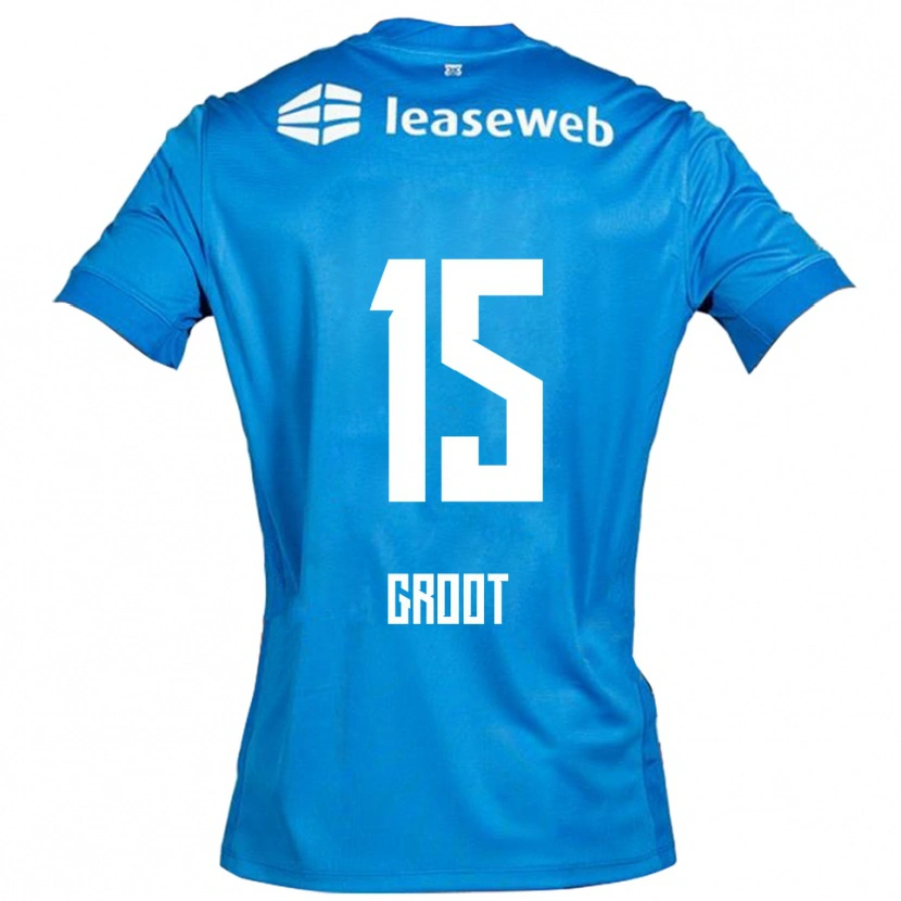 Danxen Pánské Pleun Groot #15 Modrá Bílá Daleko Hráčské Dresy 2025/26 Dres