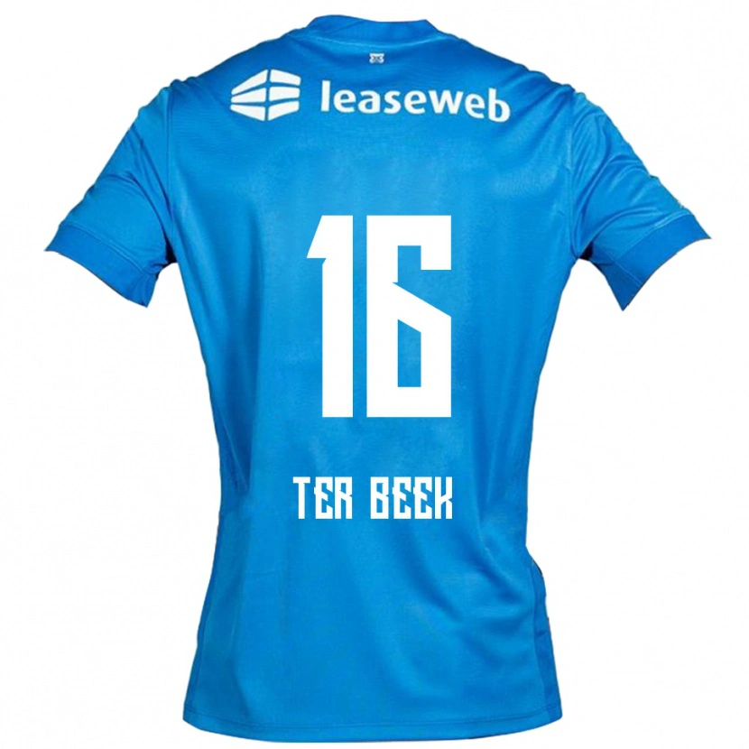 Danxen Pánské Kai Ter Beek #16 Modrá Bílá Daleko Hráčské Dresy 2025/26 Dres