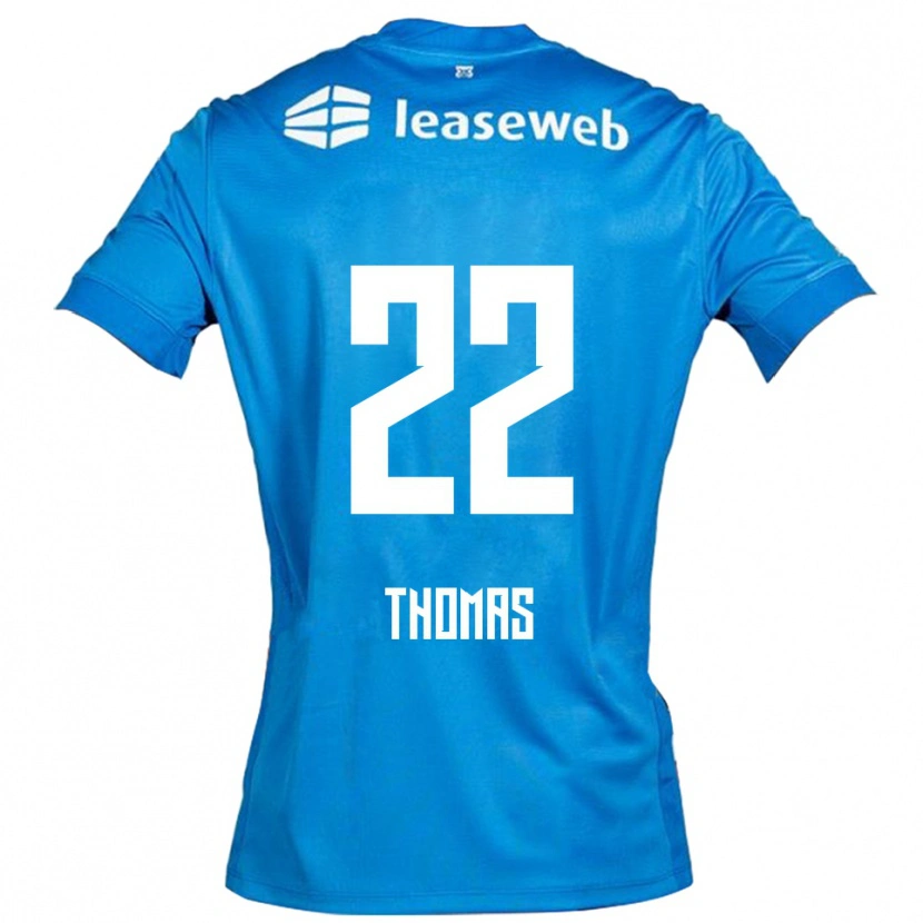 Danxen Pánské Kealyn Thomas #22 Modrá Bílá Daleko Hráčské Dresy 2025/26 Dres