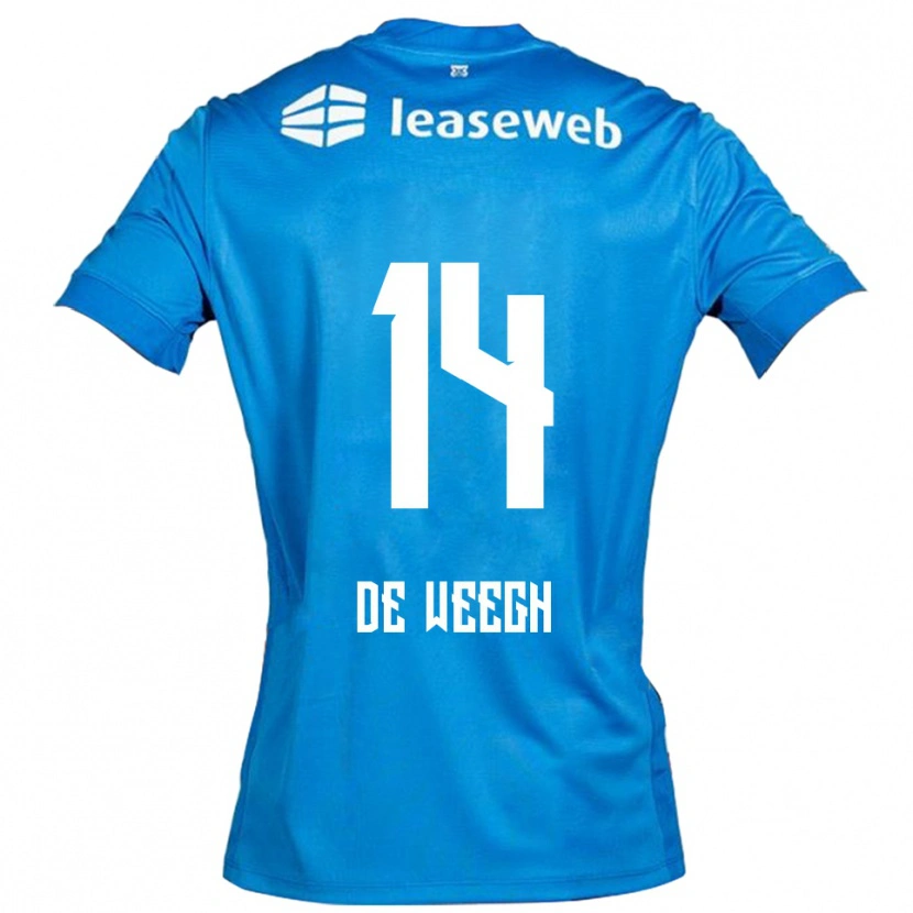 Danxen Pánské Bo Op De Weegh #14 Modrá Bílá Daleko Hráčské Dresy 2025/26 Dres